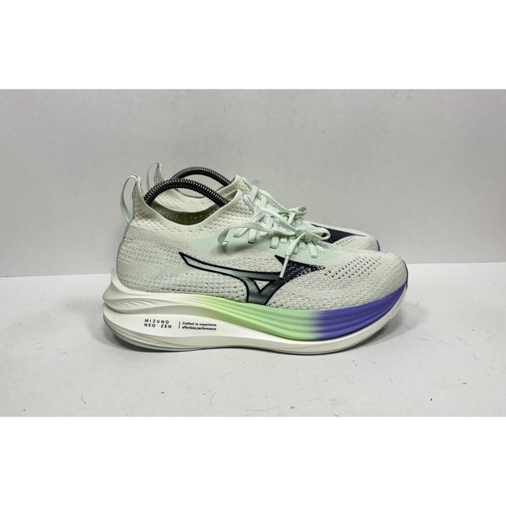 Mizuno Neo Zen Hint Of Mint Indian Ink Running Shoe Women's‎ Size 8.5 Shoes